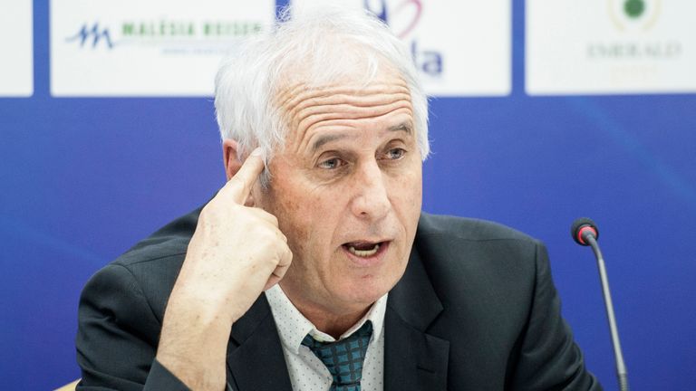 Kosovo manager Bernard Challandes 