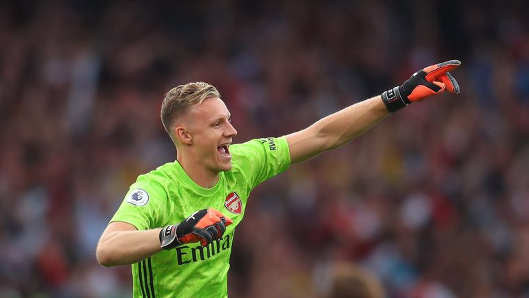 Bernd Leno is confident Arsenal will improve this season due to the club's attacking options