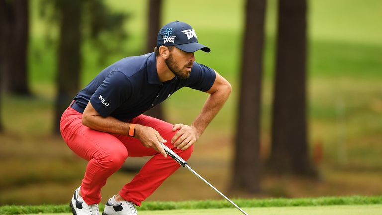 Billy Horschel during the final round of the BMW PGA Championship