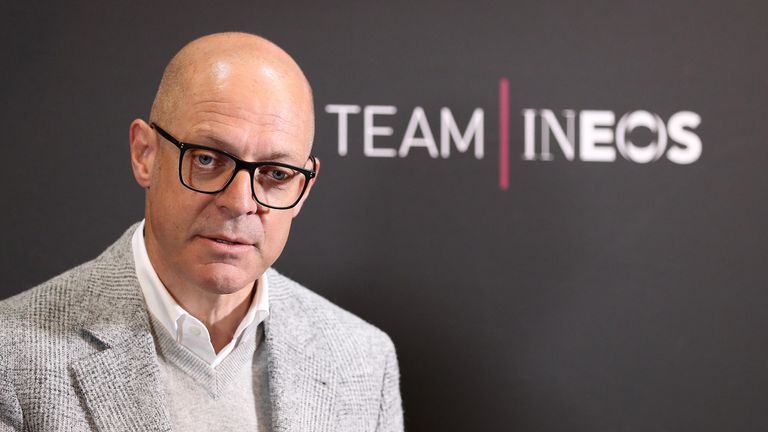 Sir Dave Brailsford, general manager of Team Ineos