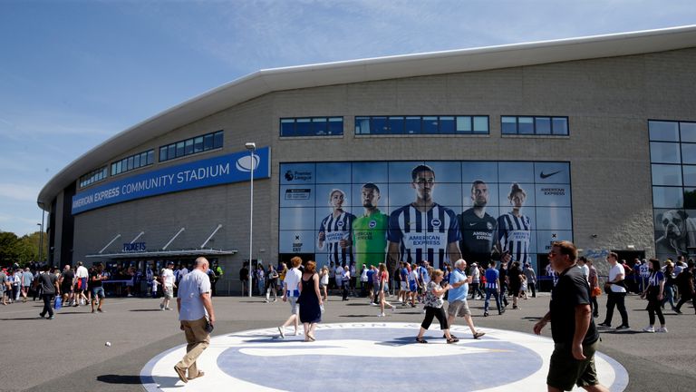 Amex Stadium, Brighton and Hove Albion, general view