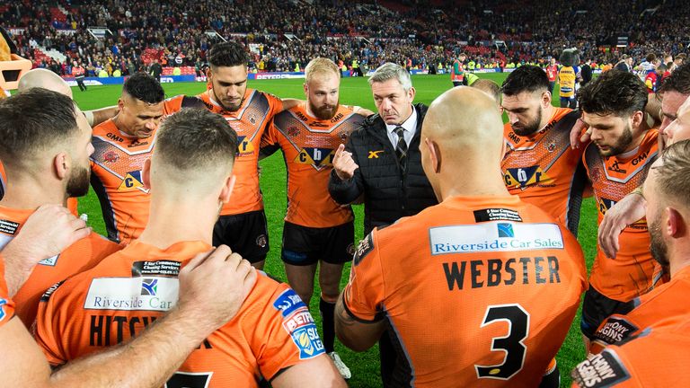 Picture by Alex Whitehead/SWpix.com - 07/10/2017 - Rugby League - Betfred Super League Grand Final - Castleford Tigers v Leeds Rhinos - Old Trafford, Manchester, England -