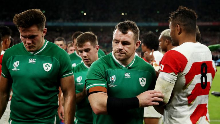 Cian Healy says Ireland can come back stronger after their defeat to Japan