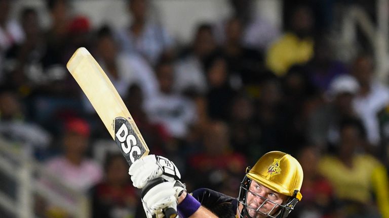 Colin Munro was playing in his first match in the CPL this season