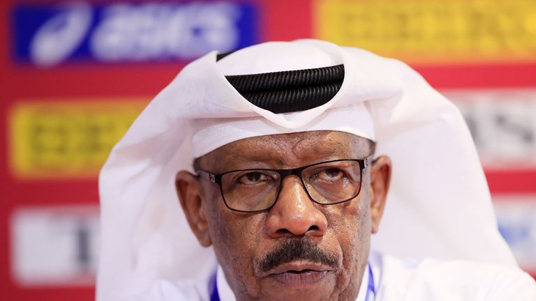 Qatar will 'comply with all international rules', says their atheltics federation president Dahlan Al Hamad