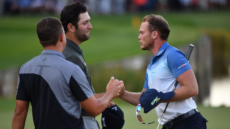 Danny Willett and Jon Rahm will play alongside each other once again in the final group on Sunday