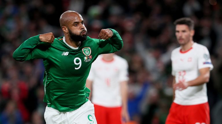 David McGoldrick scored his first Ireland goal five years after his international debut