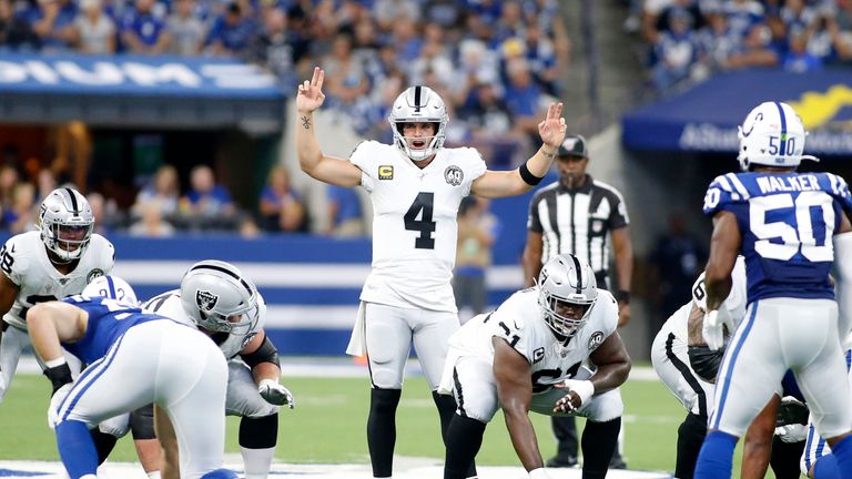 Derek Carr and the Oakland Raiders head to London to face the Bears