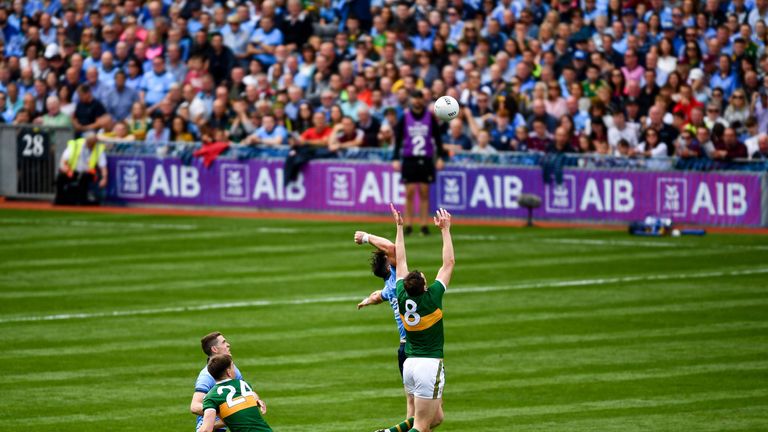 Kerry edged the midfield battle