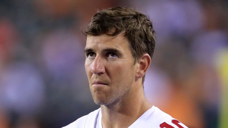 Eli Manning started in the Giants' losses against the Cowboys and Bills