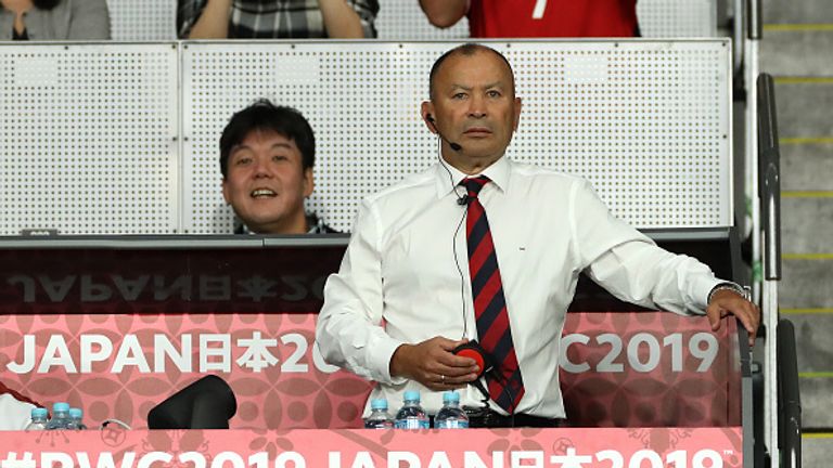 Eddie Jones was irritated at times during England's victory against Tonga