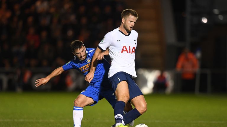 Eric Dier regresó a la acción del primer equipo para Tottenham el martes