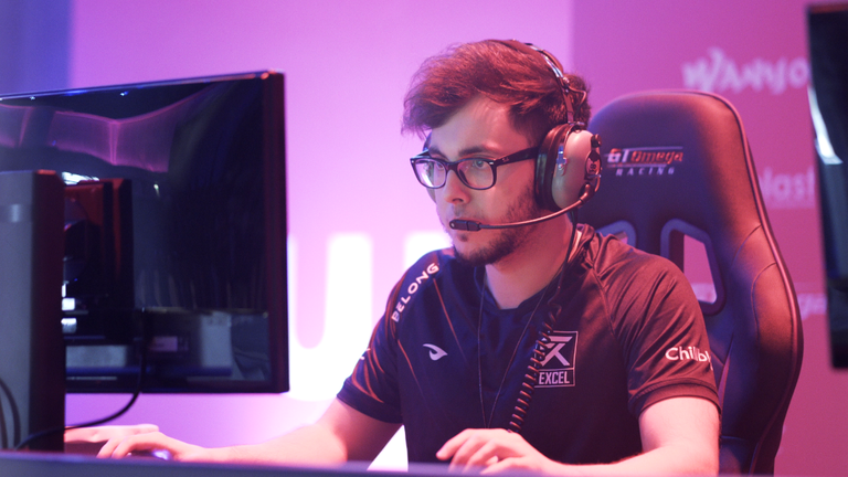 Excel's Send0o at UKLC (Credit: Excel Esports) 