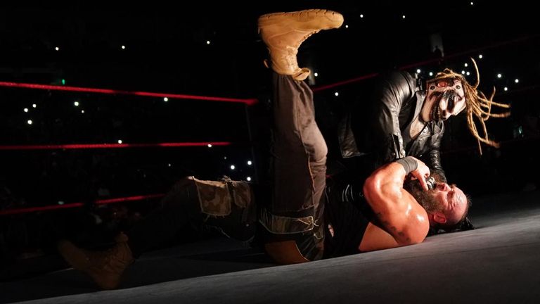 The Fiend attacked Braun Strowman on Raw