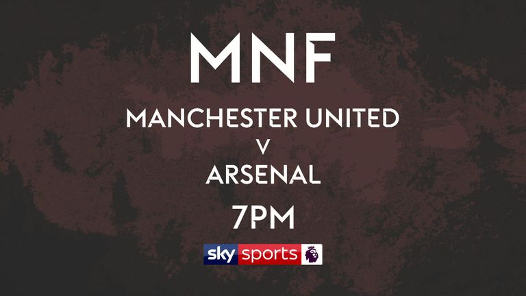 mnf manchester united v arsenal promo