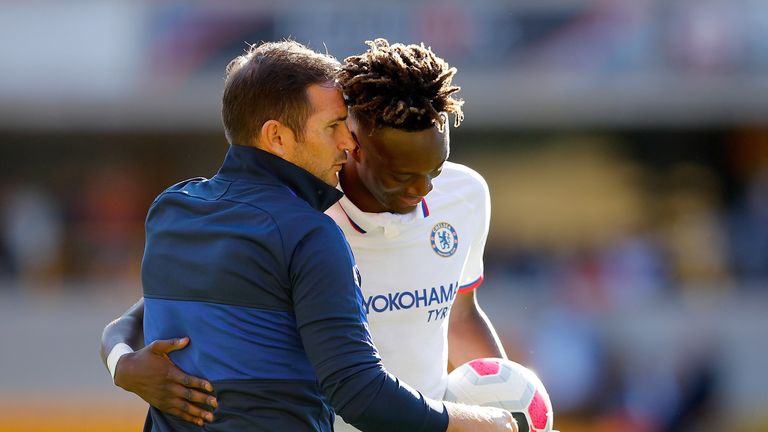Frank Lampard praised the contribution of Tammy Abraham, as well as Chelsea&#39;s other youngsters 