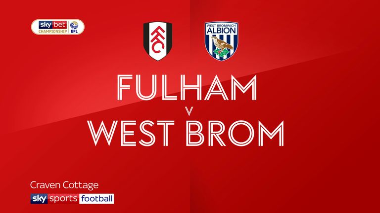 Fulham v West Brom badges