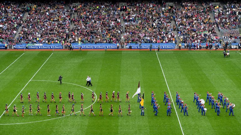 The final was played in front of a record crowd at Croke Park