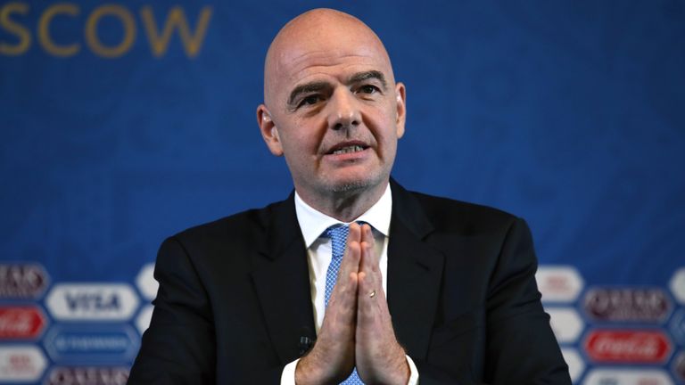 FIFA President Gianni Infantino 