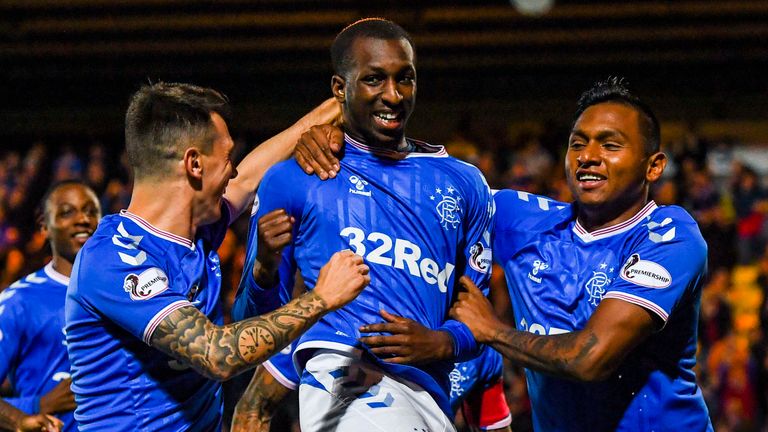 Glen Kamara's goal helped Rangers beat Livingtson in the quarter-finals