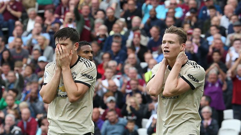 Manchester United succumbed to a 2-0 away defeat to West Ham