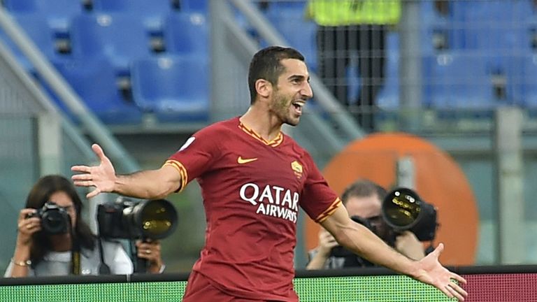 Henrikh Mkhitaryan ha marcado cinco goles en 12 apariciones en la Serie A este período