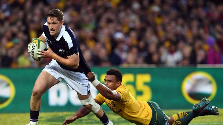 Henry Pyrgos last played in Scotland's win over Australia in 2017