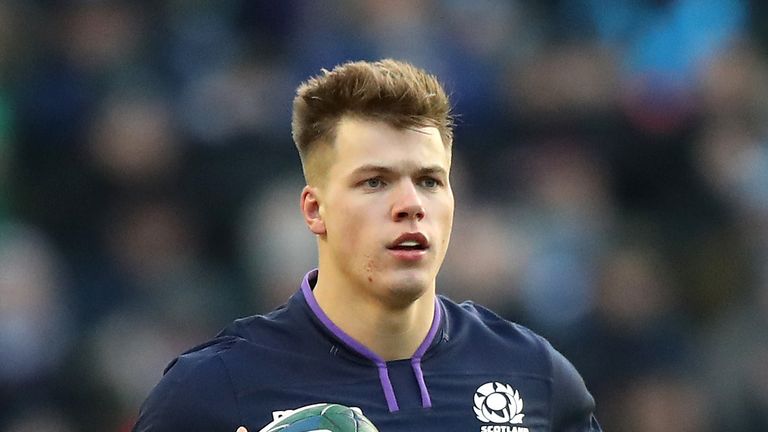 No place in the Scotland squad for Huw Jones 