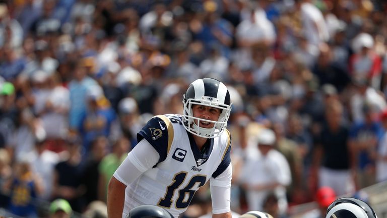 Jared Goff has helped the Rams reach 2-0