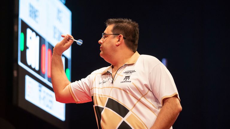 Jose De Sousa will take on Peter Wright on his World Matchplay debut on Monday