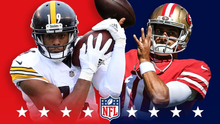 Los Steelers buscan salvar su temporada, mientras que los 49ers esperan permanecer invictos.