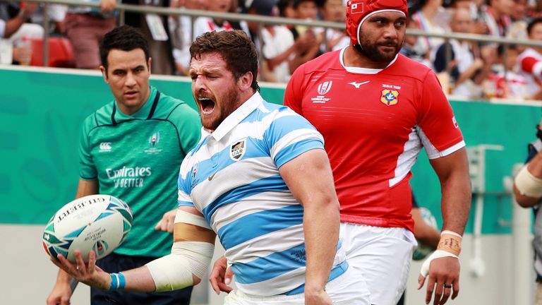 Argentina beat Tonga last weekend to snap a 10-game losing streak
