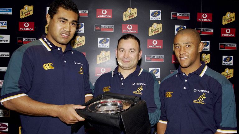 Toutai Kefu played under Australia head coach Eddie Jones from 2001-2003