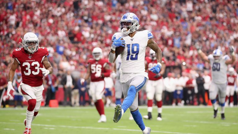 Kenny Golladay and the Lions boast the 11th-best passing attack in the league
