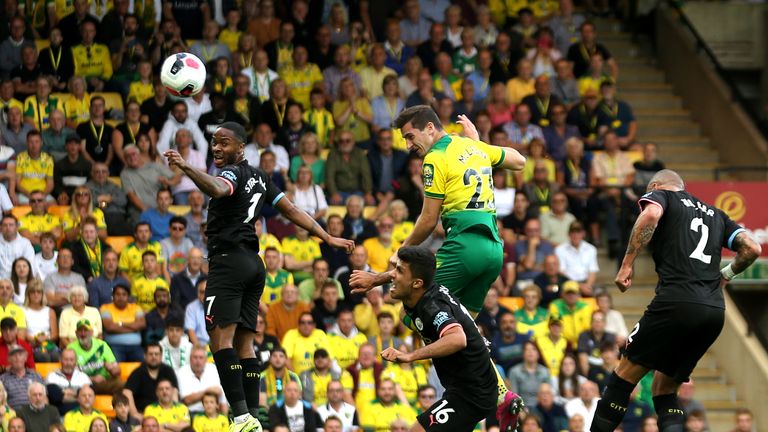 Kenny McLean scores for Norwich vs Manchester City