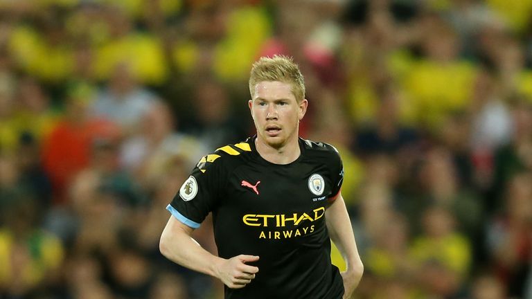 Kevin De Bruyne was only a second-half substitute at Carrow Road