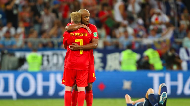 The pair finished third with Belgium at the 2018 FIFA World Cup