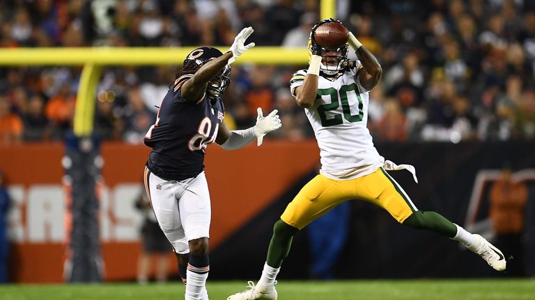 Kevin King should have intercepted Mitchell Trubisky in the first half