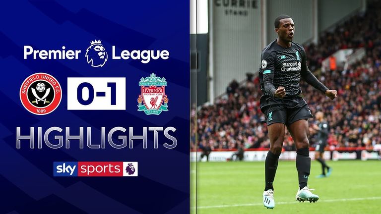 PL Highlights - Sheff Utd v Liverpool
