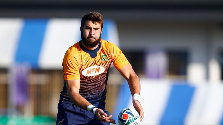 Springbok lock Lood de Jager