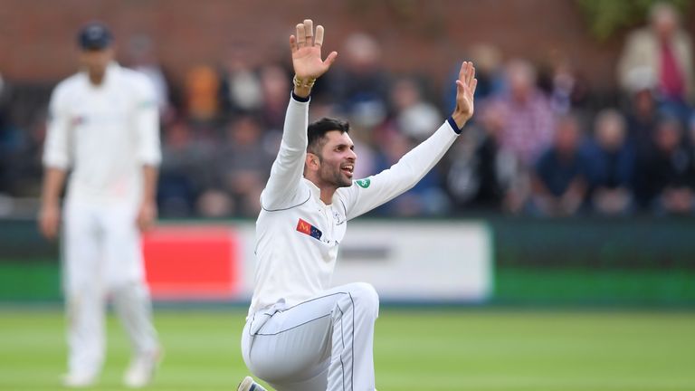 Keshav Maharaj has taken 33 wickets in nine innings in the County Championship so far