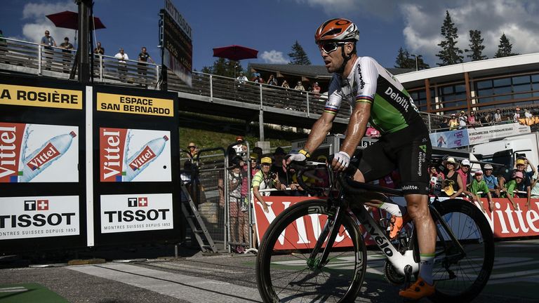 Mark Cavendish during the 2018 Tour de France