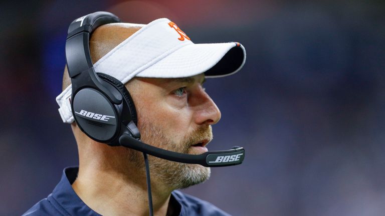 Matt Nagy was named Coach of the Year in 2018