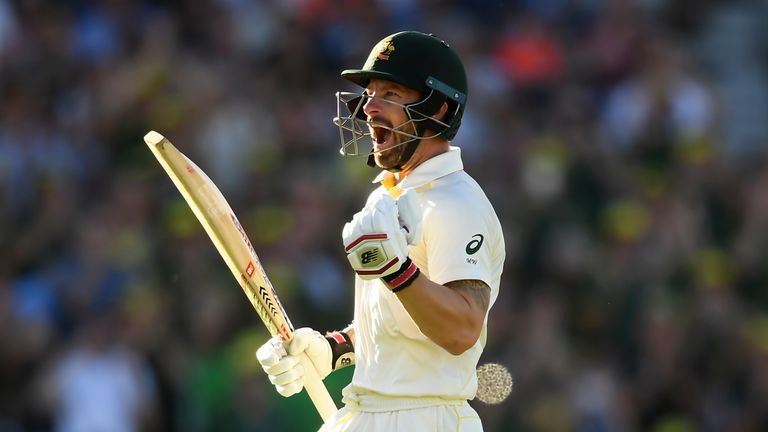 Matthew Wade, Australia, century in Ashes Test at The Oval