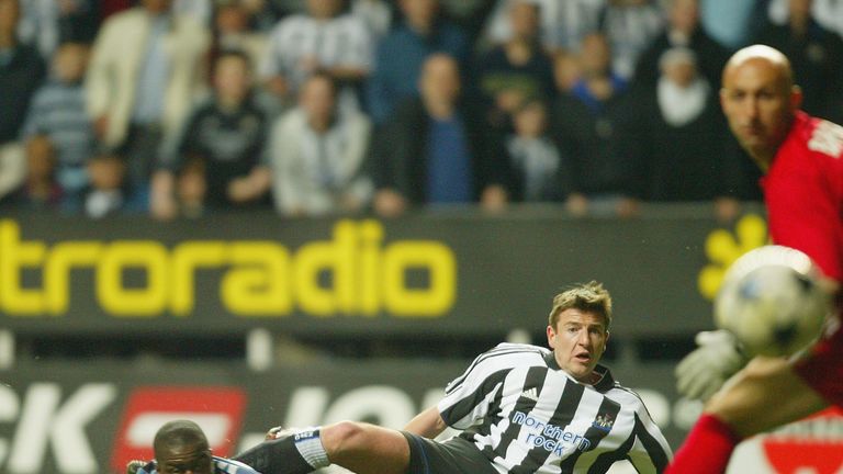 Michael Bridges had a spell at Newcastle in 2004 and played with Michael Owen at England youth level