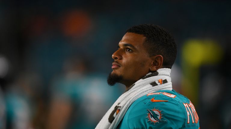 Then-Miami Dolphins safety Minkah Fitzpatrick