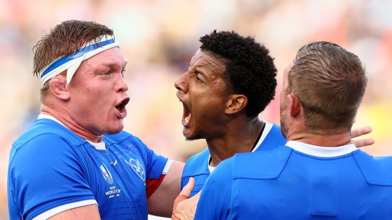 Namibia have lost all of the 14 games they've played at Rugby World Cups