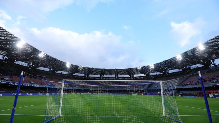 The San Paolo stadium has undergone renovation works over the summer