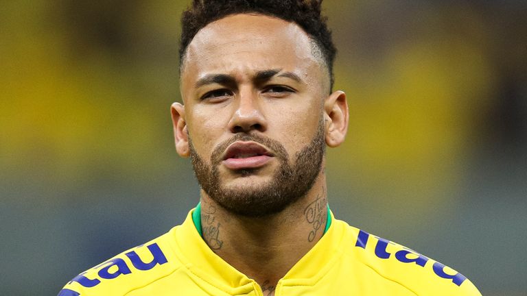 Neymar has not played for Brazil since their friendly against Qatar in June