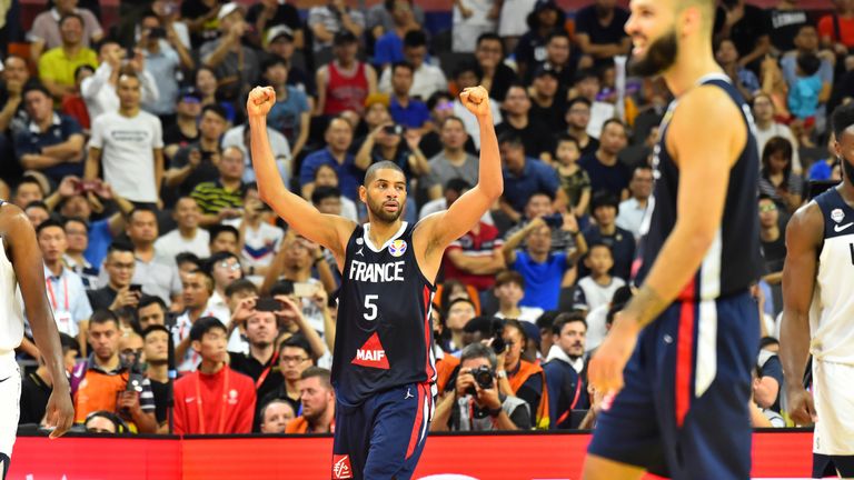 Nicolas Batum and France stunned the USA at the FIBA World Cup to reach the semi-finals at the expense of the holders